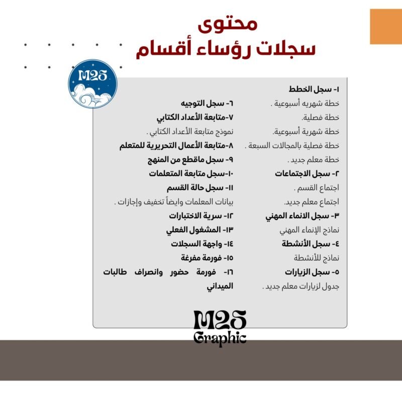 سجلات رؤساء الاقسام ٧ - Image 2